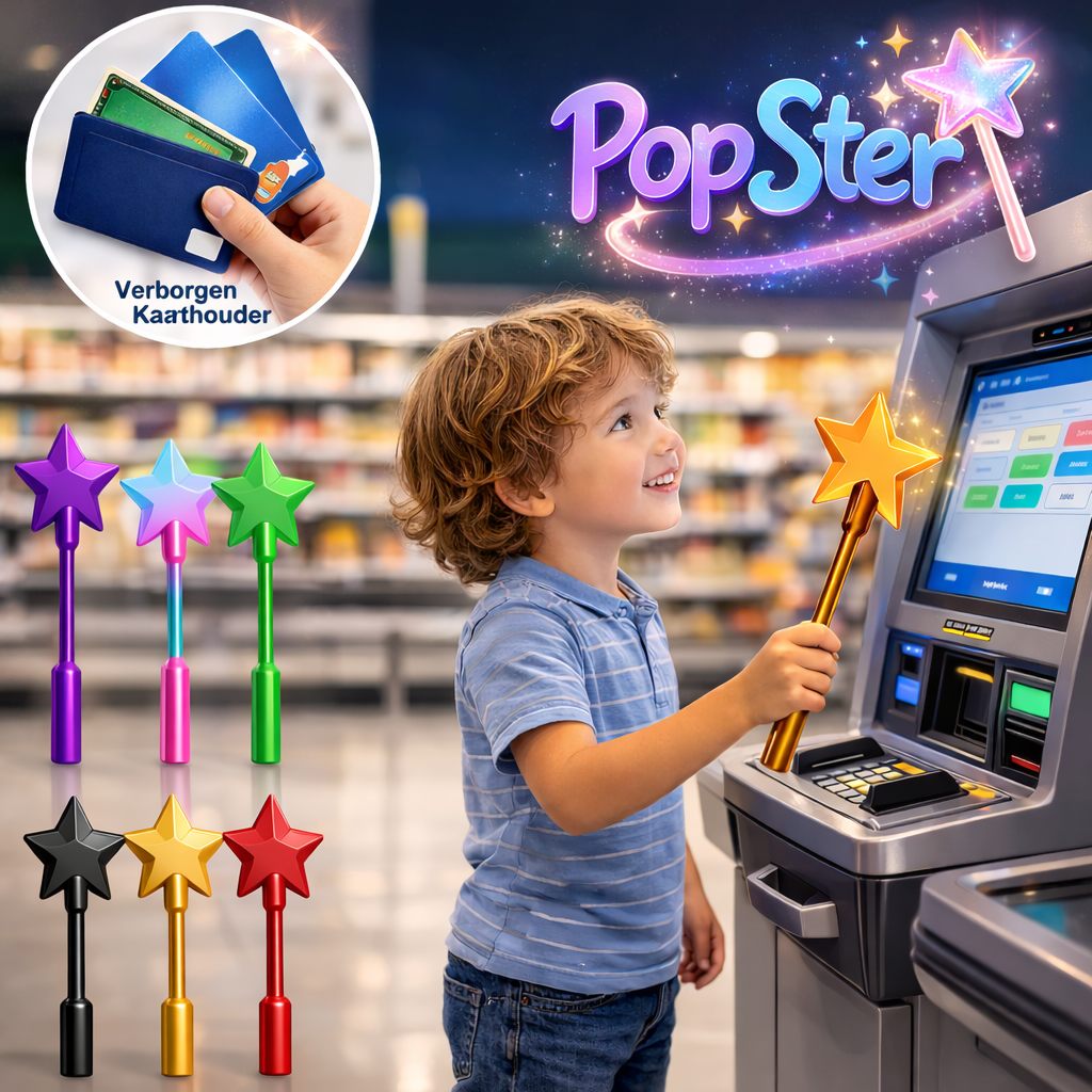 PopSter™ Feeën Toverstaf Kaarthouder ✨