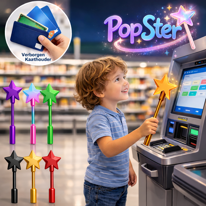 PopSter™ Feeën Toverstaf Kaarthouder ✨