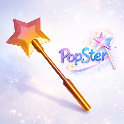 PopSter™ Feeën Toverstaf Kaarthouder ✨