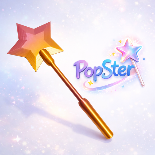 PopSter™ Feeën Toverstaf Kaarthouder ✨