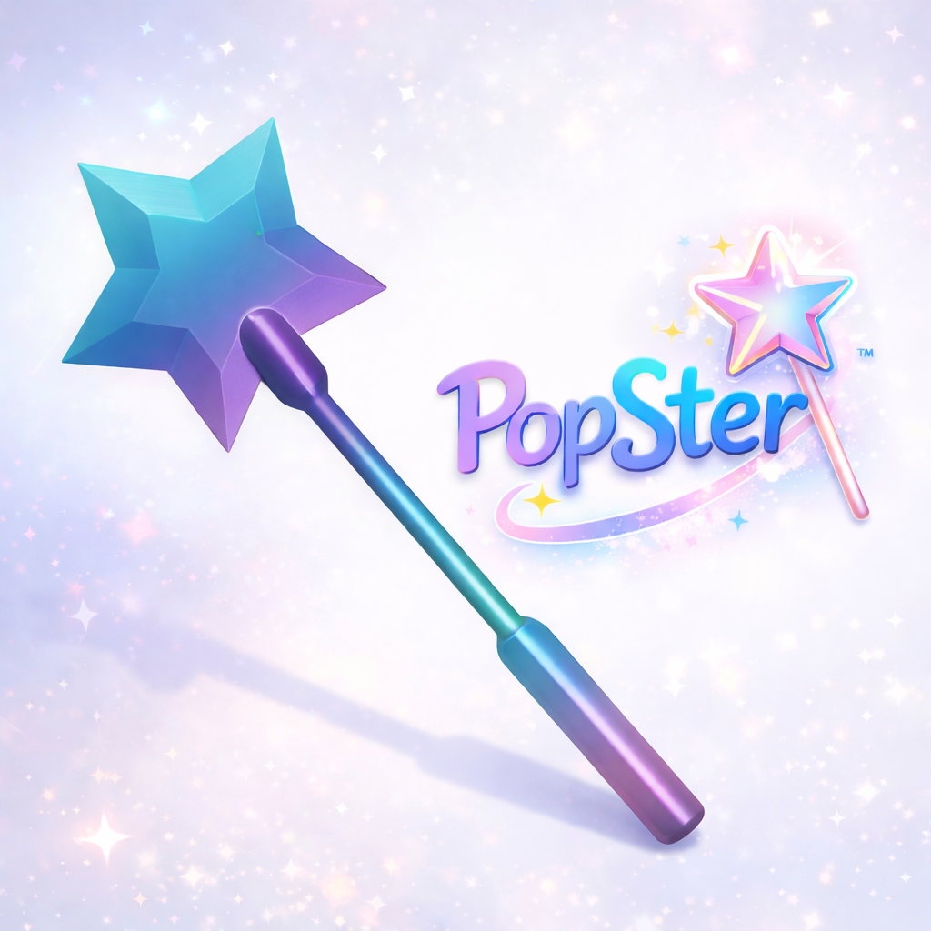 PopSter™ Feeën Toverstaf Kaarthouder ✨