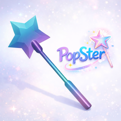 PopSter™ Feeën Toverstaf Kaarthouder ✨